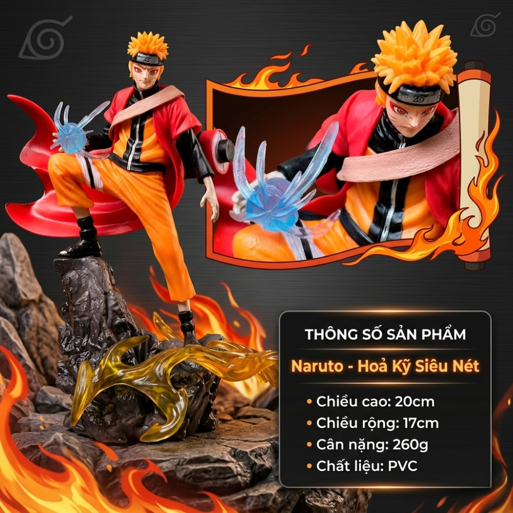 Mô Hình Naruto - Hoả Kỹ Siêu Nét